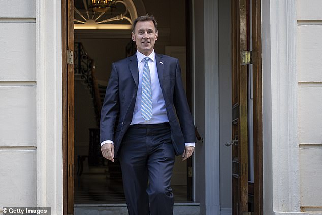 Error: In June 2019, a journalist accidentally stated that Jeremy Hunt's surname was C *** while chatting on BBC Two News about who the next Tory leader should be (pictured in Politician)