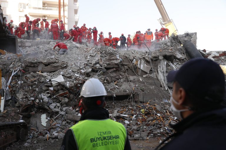 A 70-year-old man has been pulled alive as the death toll from an earthquake in Turkey has reached 53