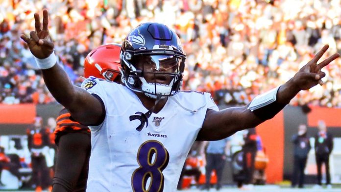Lamar Jackson test positive COVID-19 Baltimore Ravens quarterback

