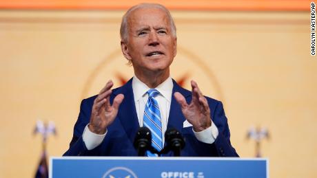 Biden urges Americans to confess to fighting epidemic at Thanksgiving address