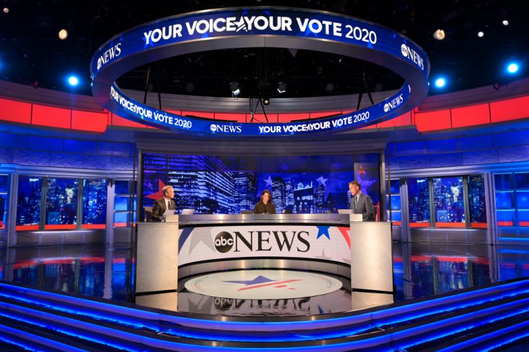 The 2016 election night ratings are down 40% in the initial broadcast numbers