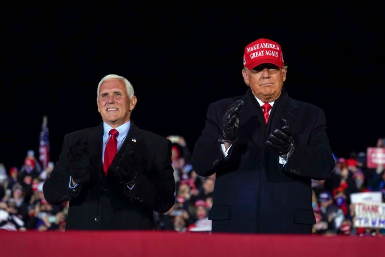 Where’s Mike Pence?  The VP has gone missing after the Trump administration denied the election loss