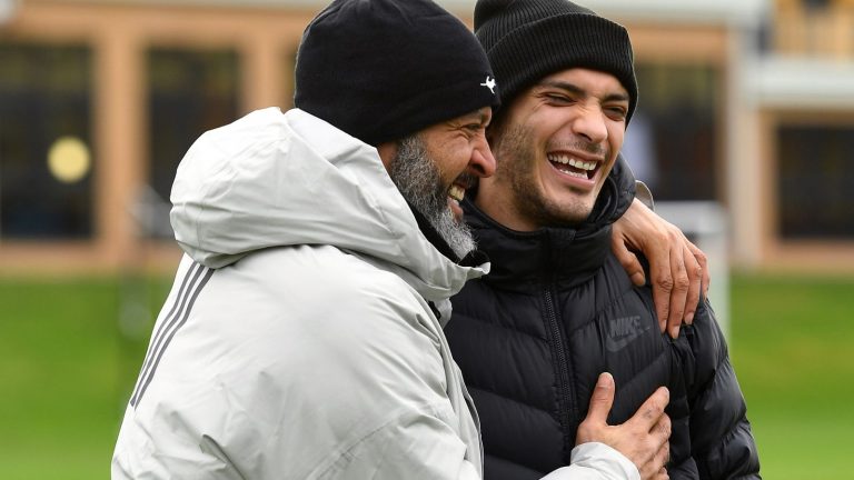 Raul Jimenez visits Wolves training ground for first time with head injury