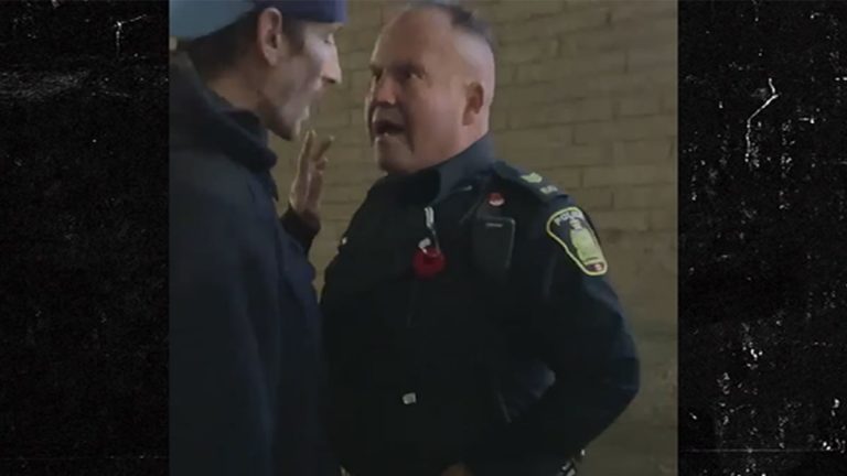 Who issued the ‘change ticket’ to Winnipeg Cop is a history of combative behavior