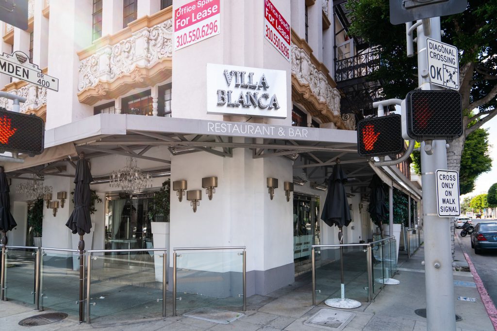 Villa Blanca, Lisa Vanderpump Restaurant in Beverly Hills
