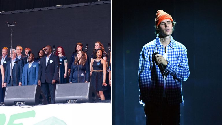 Justin Bieber teamed up with NHS choir to bid for Christmas number one ‘humble’ ants and arts news