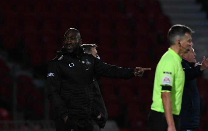 Darren Moore explained the frustration during Doncaster Rovers ’win over Sweden Town

