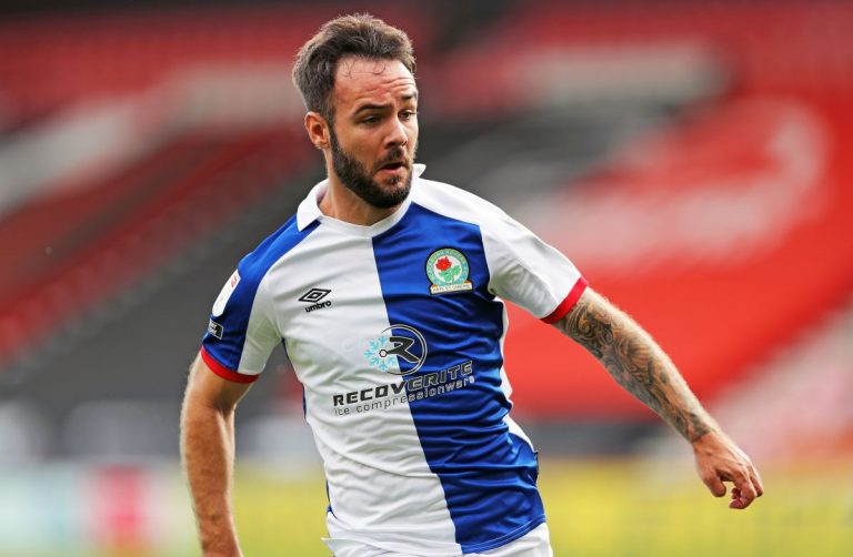 Adam Armstrong gave Blackburn a dramatic victory