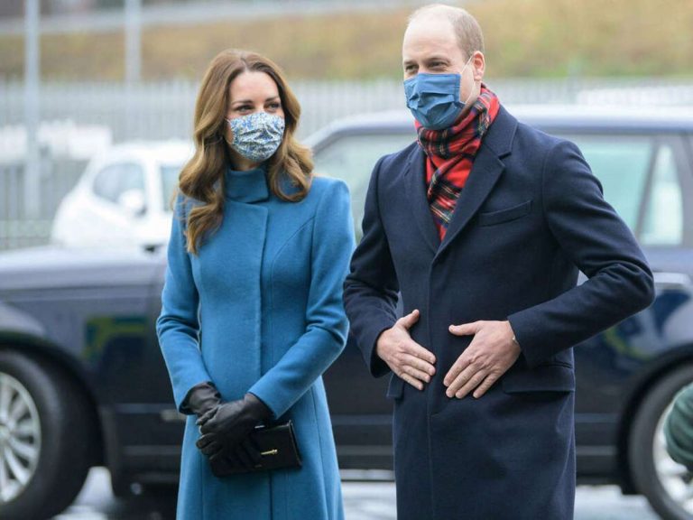 Stop in Scotland: Duchess Kate’s blue coat is an eye-catcher – entertainment