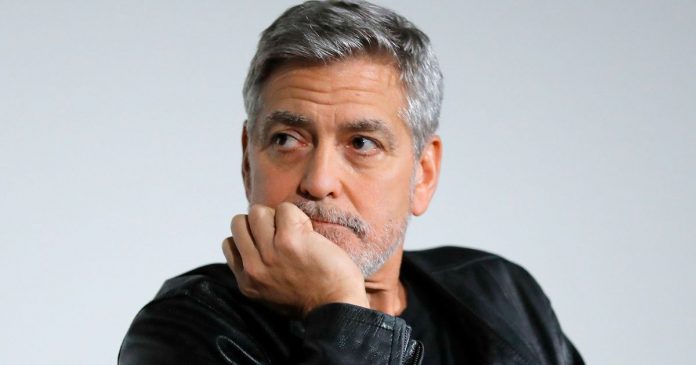   What is Flobby?  George Clooney gives the secret of how he cuts his hair

