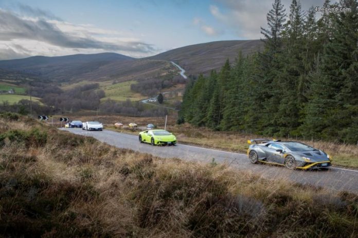 Lamborghini Road Trip in Scottish Cairngorms - 4Legend.com - AudiPassion.com

