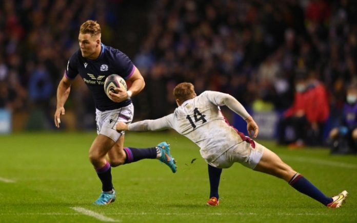 Highlights of the Scotland-England 20-17 Six Nations match

