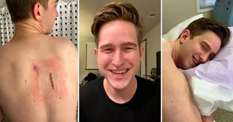 An American influencer saved by his TikTok customers.  World