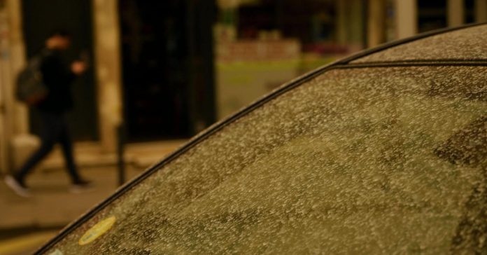 Don't make this mistake if your car is covered in sand, which contains some radioactive particles.

