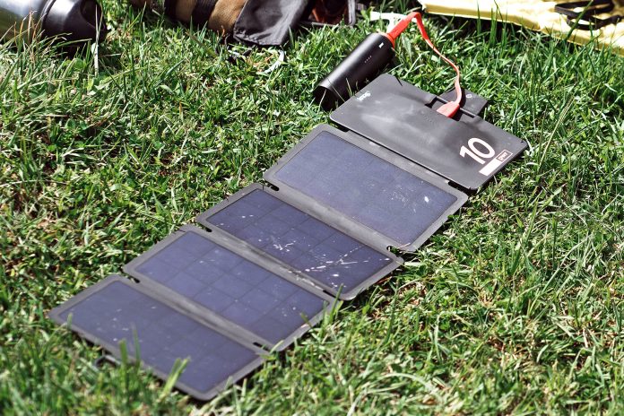 Nog PWR Solar Charging Panel: Charged With Solar Power

