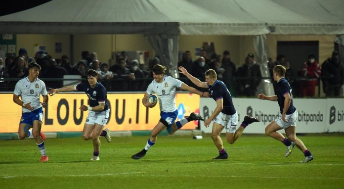 Rugby's Italy reaches U20 biggest (12) victory and seeks space

