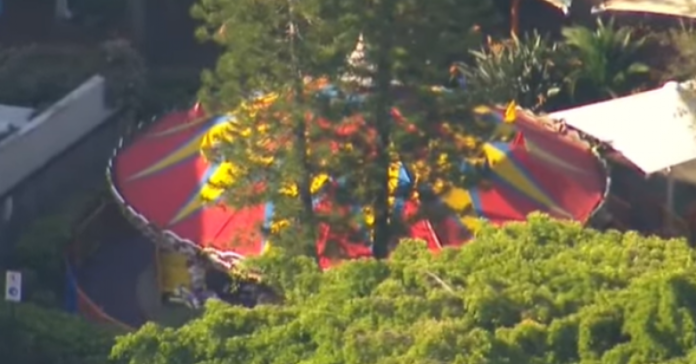 12-year-old boy suffers head trauma after falling from merry-go-round, says 'he was very lucky'

