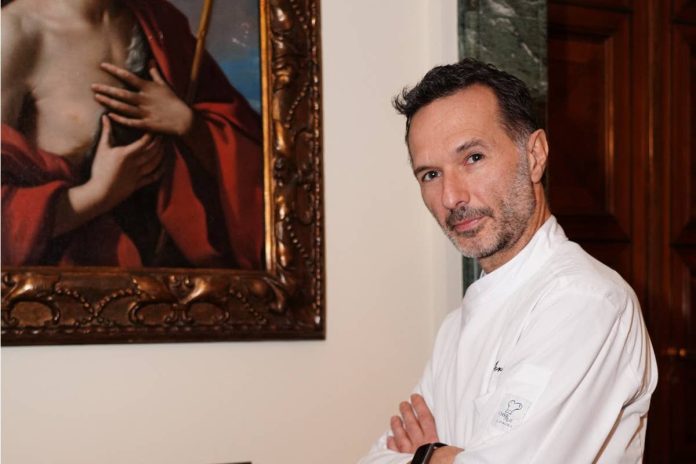 Lo chef Giuseppe Di Iorio Cena stellata in ricordo del poeta Robert Burns