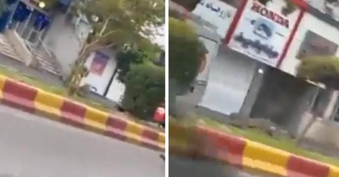 A leopard attacked a policeman in Iran, creating panic in a city (VIDEO)

