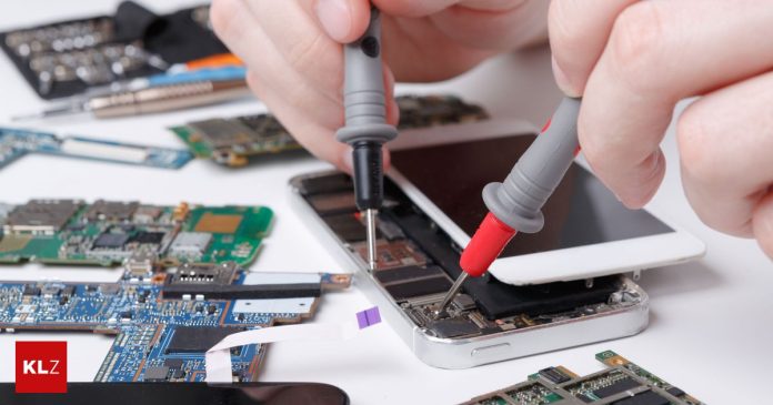 Repair bonus starts: up to 200 euros now for repairing cell phones and the like

