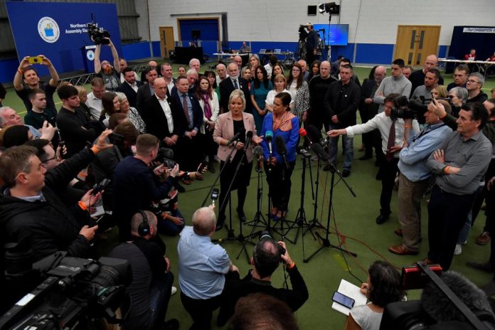 Northern Ireland: Nationalist party Sinn Fein wins

