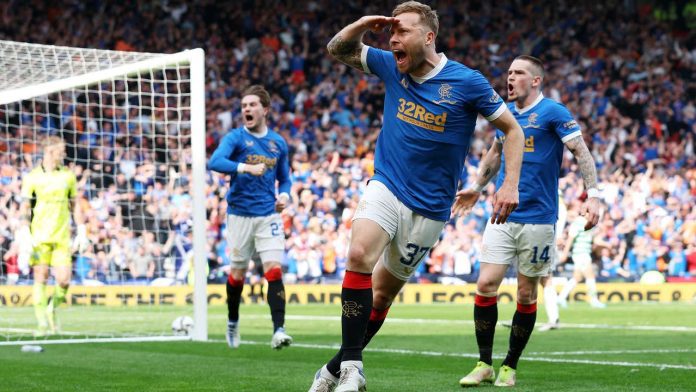 Rangers regroup Celtic and fly to final: Scottish Cup Old Firm to the Gers

