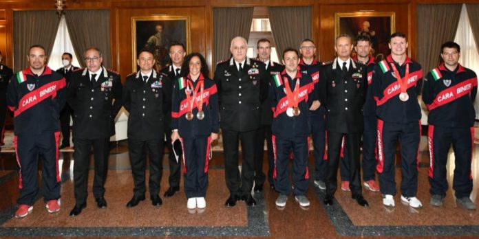 The Commander General of the Carabinieri meets at the Beijing 2022 Winter Olympics

