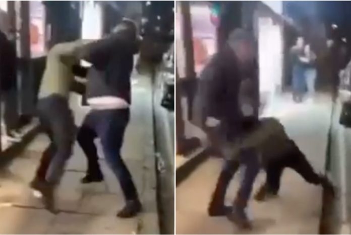 Former Manchester City spiraled out of control and there's another: violent street brawl

