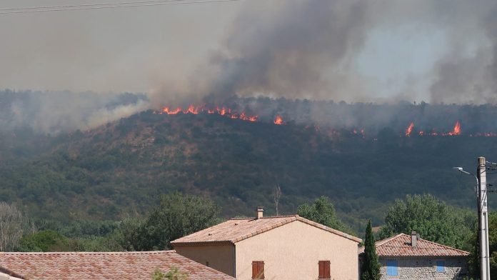 Ardeche in flames: more than 900 hectares destroyed, hundreds of firefighters gathered with the help of Canadair

