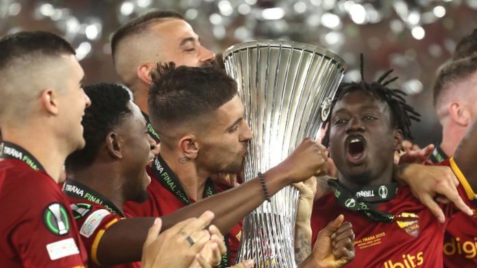 European Cup: Lucky with Mourinho: AS Roma win Conference league

