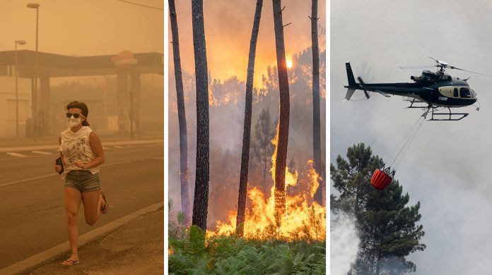 Severe cold and devastating fires in southern Europe, UK fear temperatures will never reach

