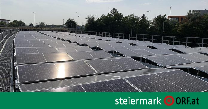 Photovoltaic attack on state buildings - steiermark.ORF.at

