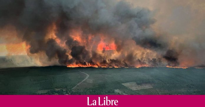 European reinforcements against rising fires in France, fierce fire in Gironde: 