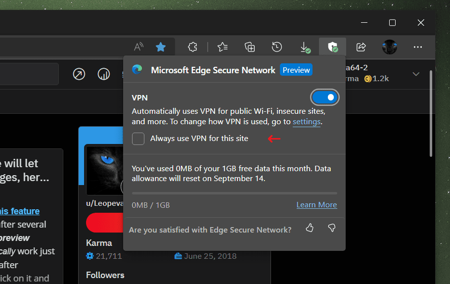 Microsoft Edge is getting its own VPN service