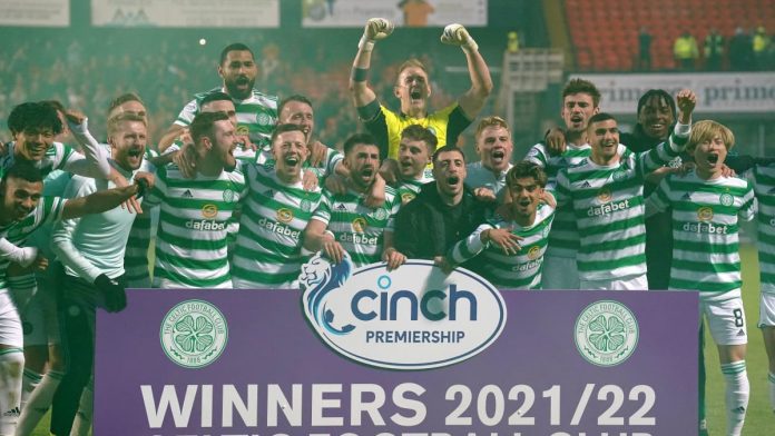 Scotland's Celtic Glasgow champions for the 52nd time

