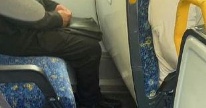Passenger angered by attitude of a man on train: 