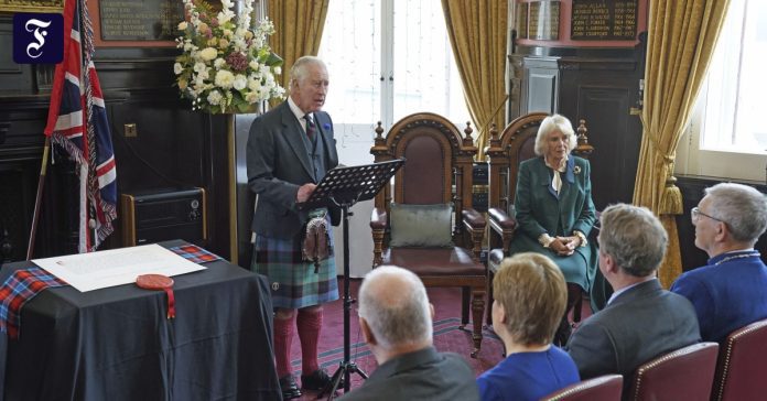 King Charles III and Camilla in Scotland

