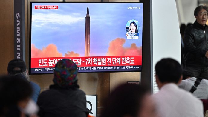 North Korea fires two more missiles, talks of 'only retaliation' against Washington and Seoul

