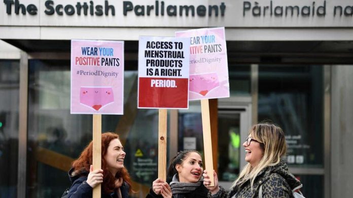 Scotland: First country in the world to pass legislation on free sanitary pads

