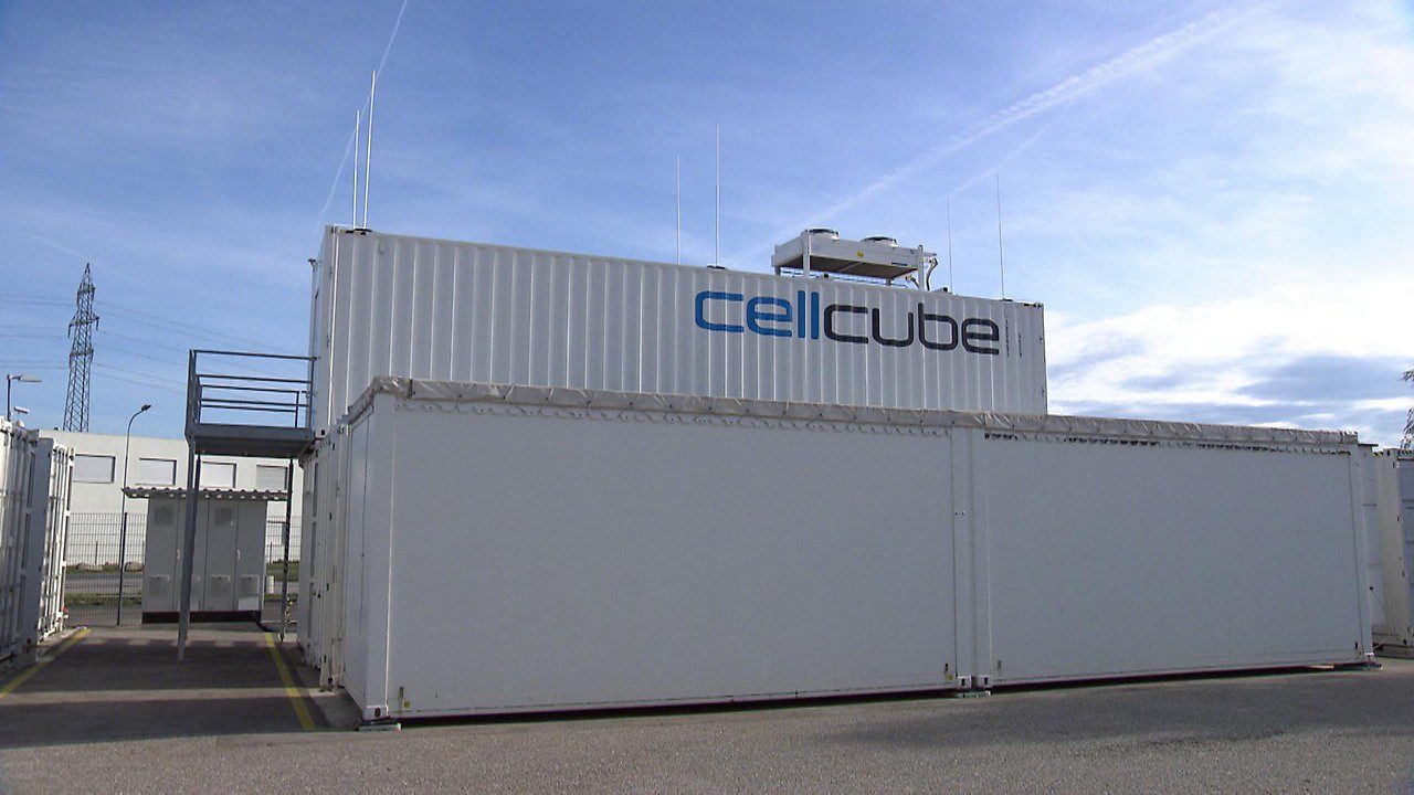 Cellcube Battery Storage Wr.  Neudorff Container