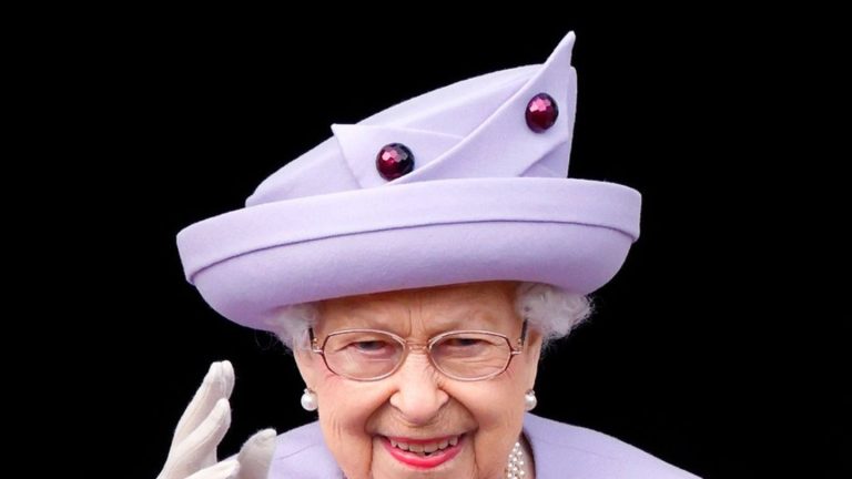 Queen Elizabeth II: She attends the military parade in Scotland