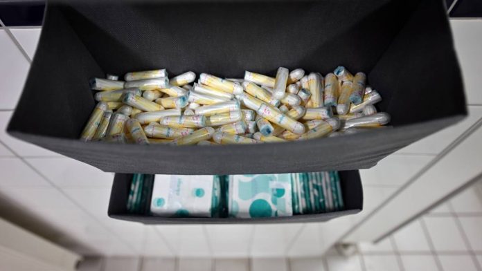 Tampons are now free at colleges and schools

