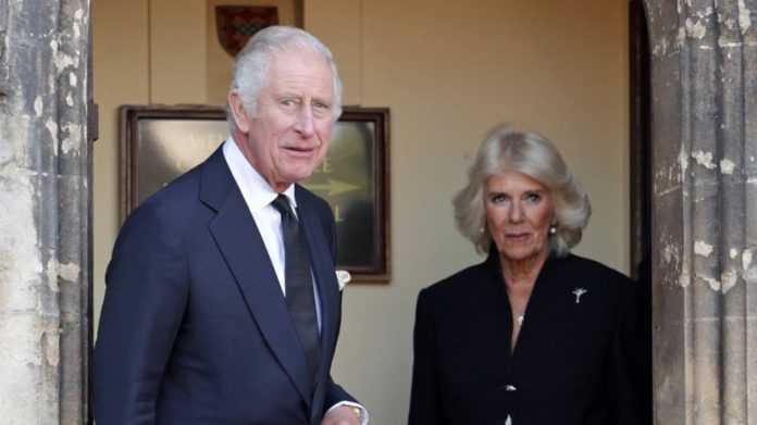 King Charles III attends church service with Camilla in Scotland

