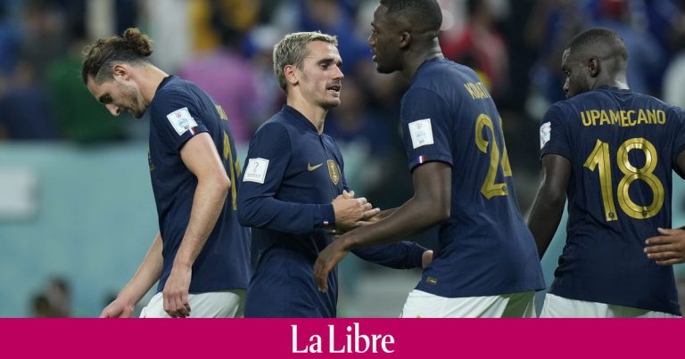 Led by the score, France beat Australia easily (4–1)