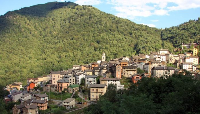 Scottish village in the Italian mountains

