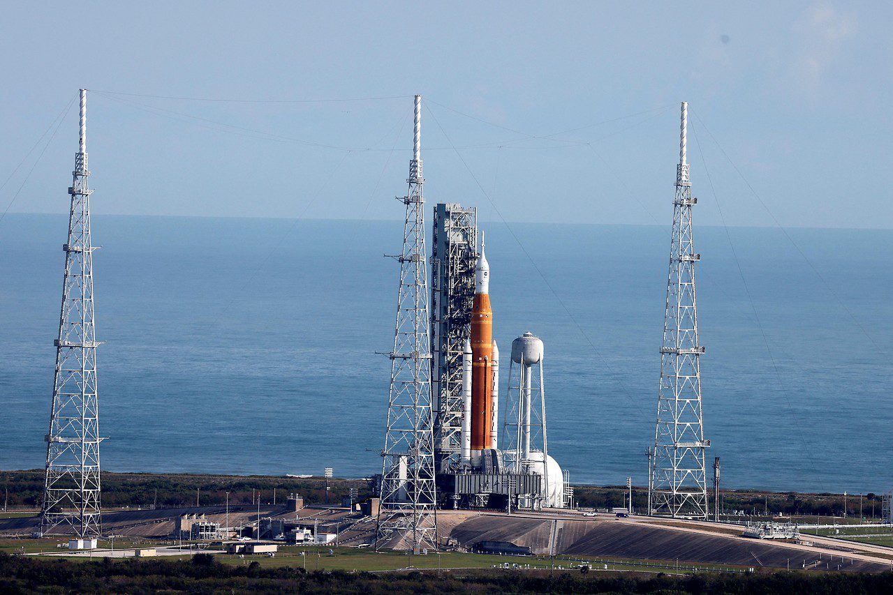 Orion before launch