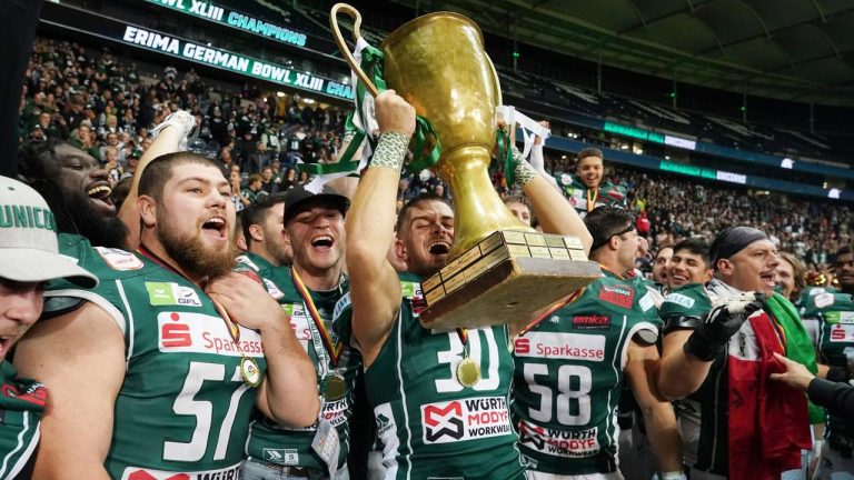 German Football Championship: Schwäbisch Hall Unicorns win German Bowl Final